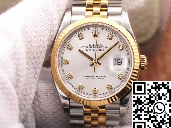 White Factory 126233 Dial Datejust Rolex EW 0402